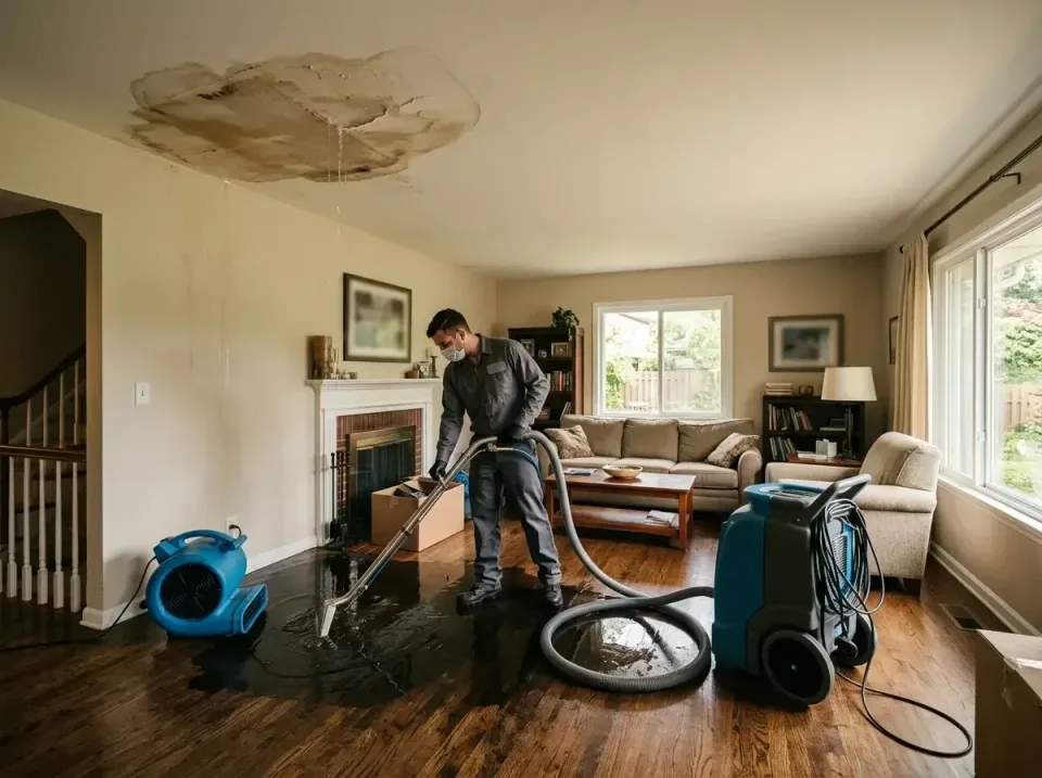 attic-pipe-burst-ceiling-drip-008 — frequently asked questions, Water Damage Restoration & Carpet Care in Carroll, IA